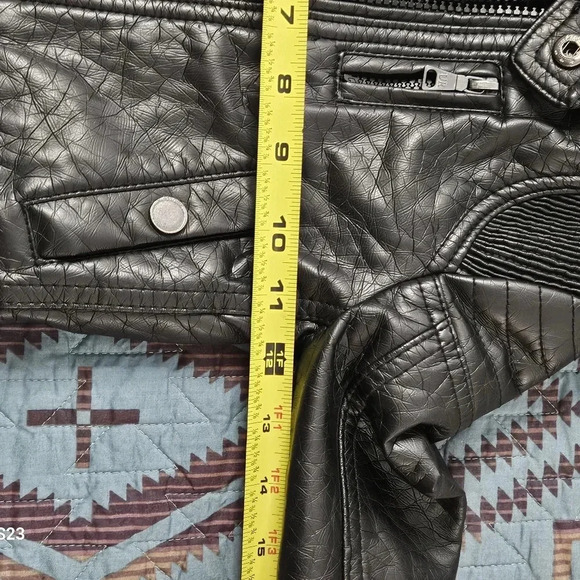 Urban Republic faux leather coat.‎ Size 12M - Picture 6 of 7